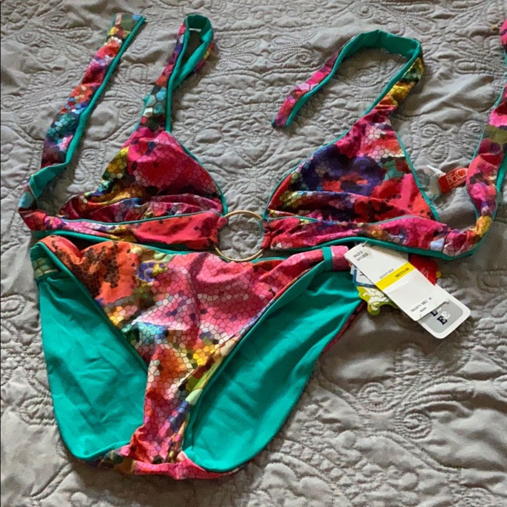 Becca swim medium reversible swimsuit.